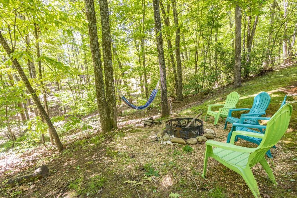 Pet Friendly Luxury Cabin Near Helen With Fire Pit Cleveland Eksteriør bilde